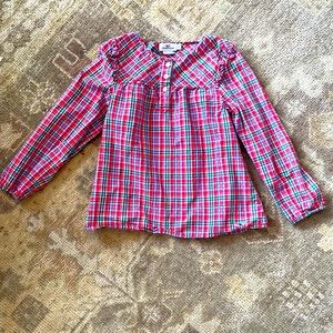Vineyard Vines red plaid shirt XS
